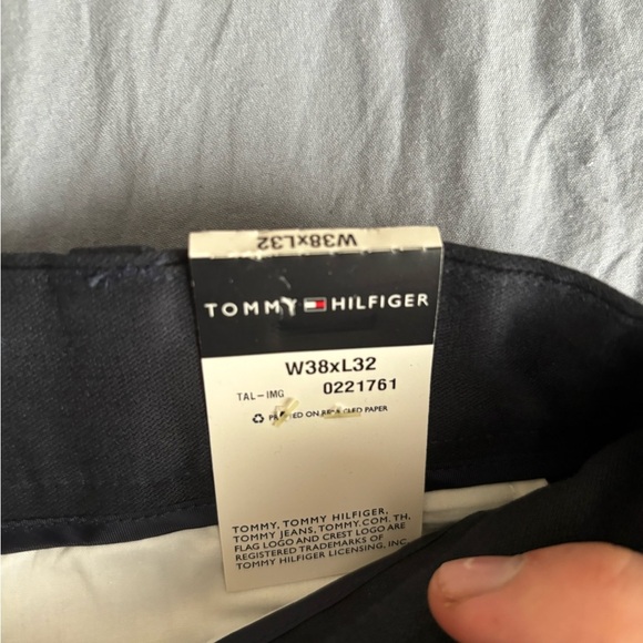 Tommy Hilfiger Men’s Dress Pants Blue NEW TAGS Size W38 L32 Golf 0221761 - Picture 4 of 14
